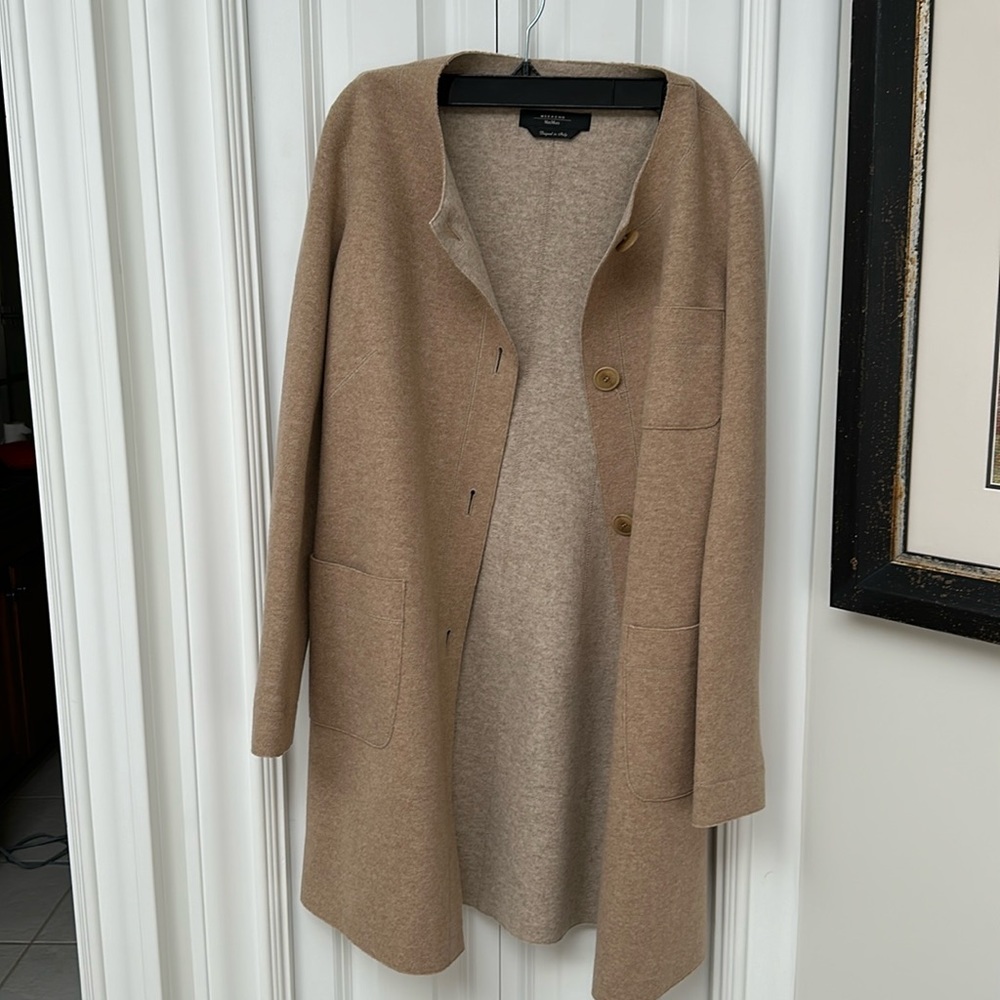 Max Mara wool camel coat